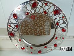 Alessi AMSA30 BA-BALL ROUND TRAY 18/10 STAINLESS DESIGN LPWK